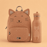 Trixie Baby® Set sac à dos et biberon 500ml Mrs. Cat