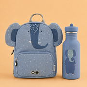 Trixie Baby® Set zainetto e borraccia Mrs. Elephant