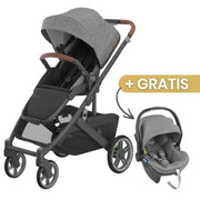 UPPAbaby® Otroški voziček Cruz V3 Greyson + GRATIS lupinica MESA I-SIZE 0+ Gregory UPPAbaby
