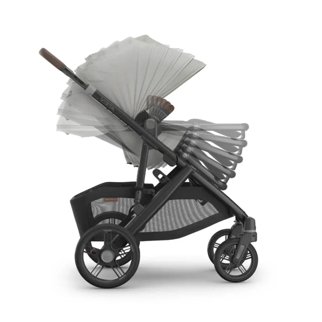 UPPAbaby® Voziček s košaro 2v1 Vista V3 Savannah + GRATIS lupinica MESA I-SIZE 0+ Gregory UPPAbaby
