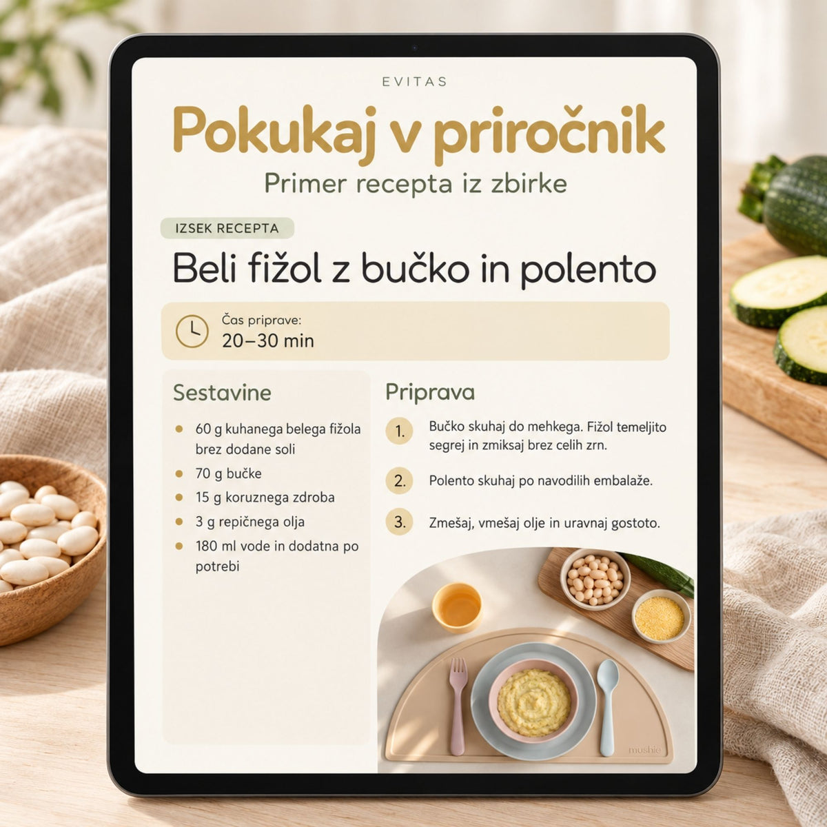 Uvajanje goste hrane – Priročnik s 40 recepti in tedenskimi jedilniki – slika 3