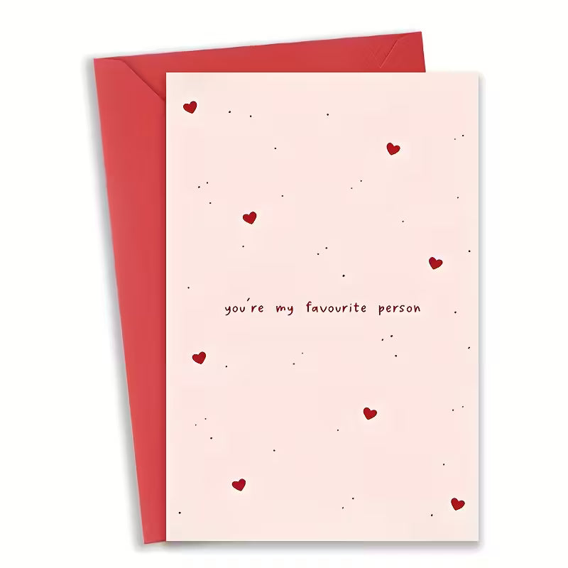 Felicitare cu plic 10x15cm You're My Favorite Person OTHR