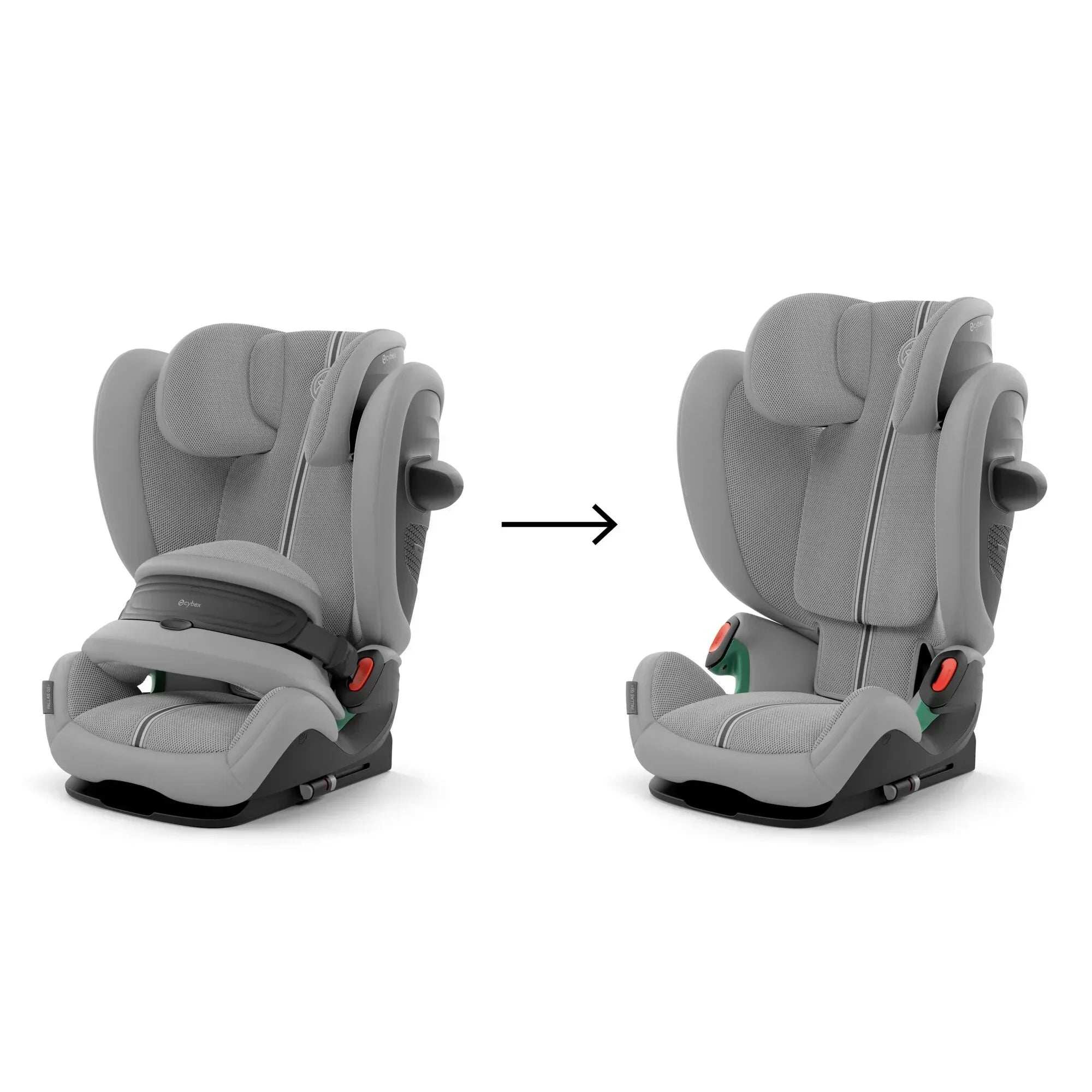 Cybex® Car seat Pallas G3 i-Size (76-150cm) PLUS Stone Grey – Evitas