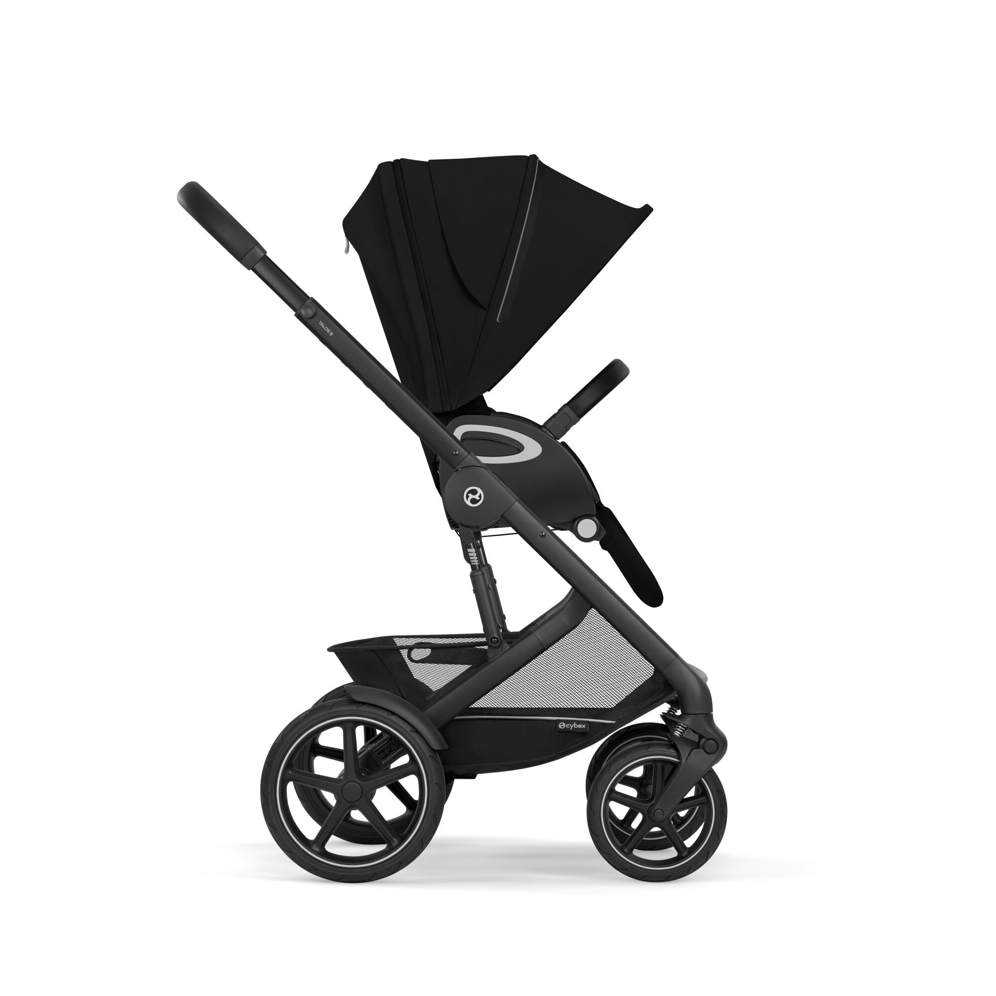 Cybex® Otroški voziček Talos S LUX (0-22 kg) Moon Black (Black Frame) Cybex