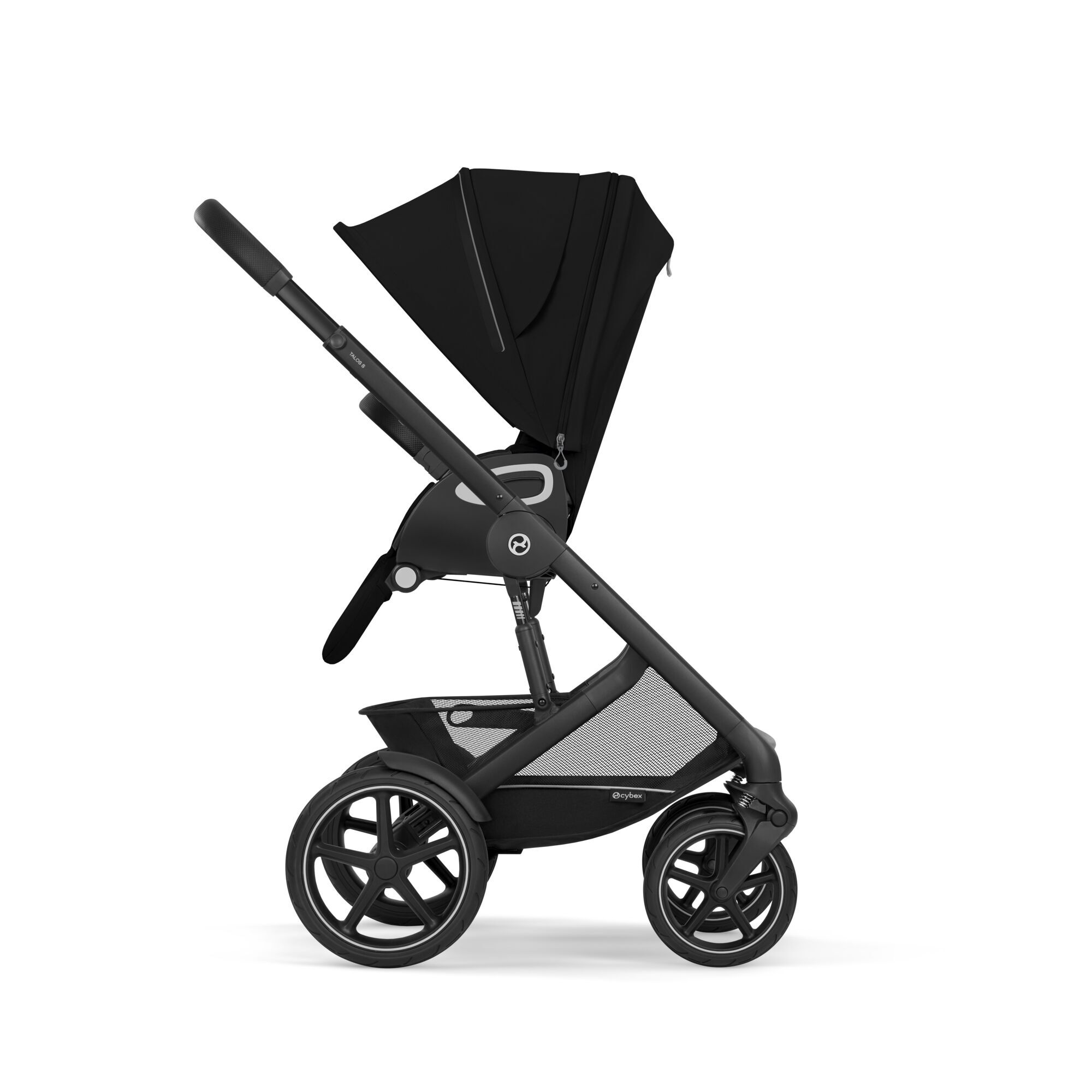 Cybex® Otroški voziček Talos S LUX (0-22 kg) Moon Black (Black Frame) Cybex