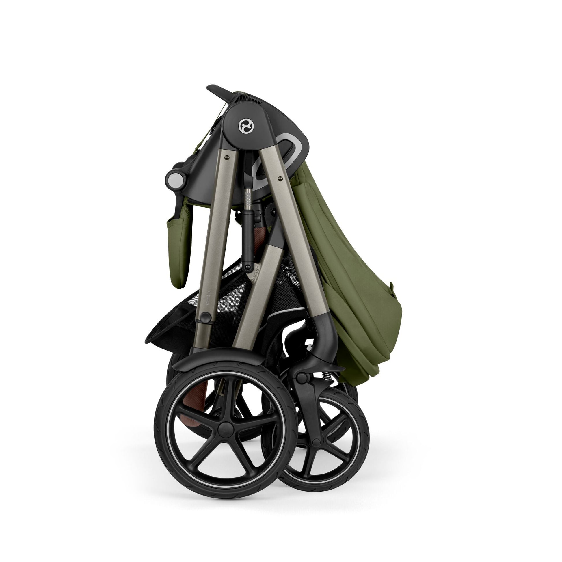 Cybex® Otroški voziček Talos S LUX (0-22 kg) Moss Green (Taupe Frame) Cybex