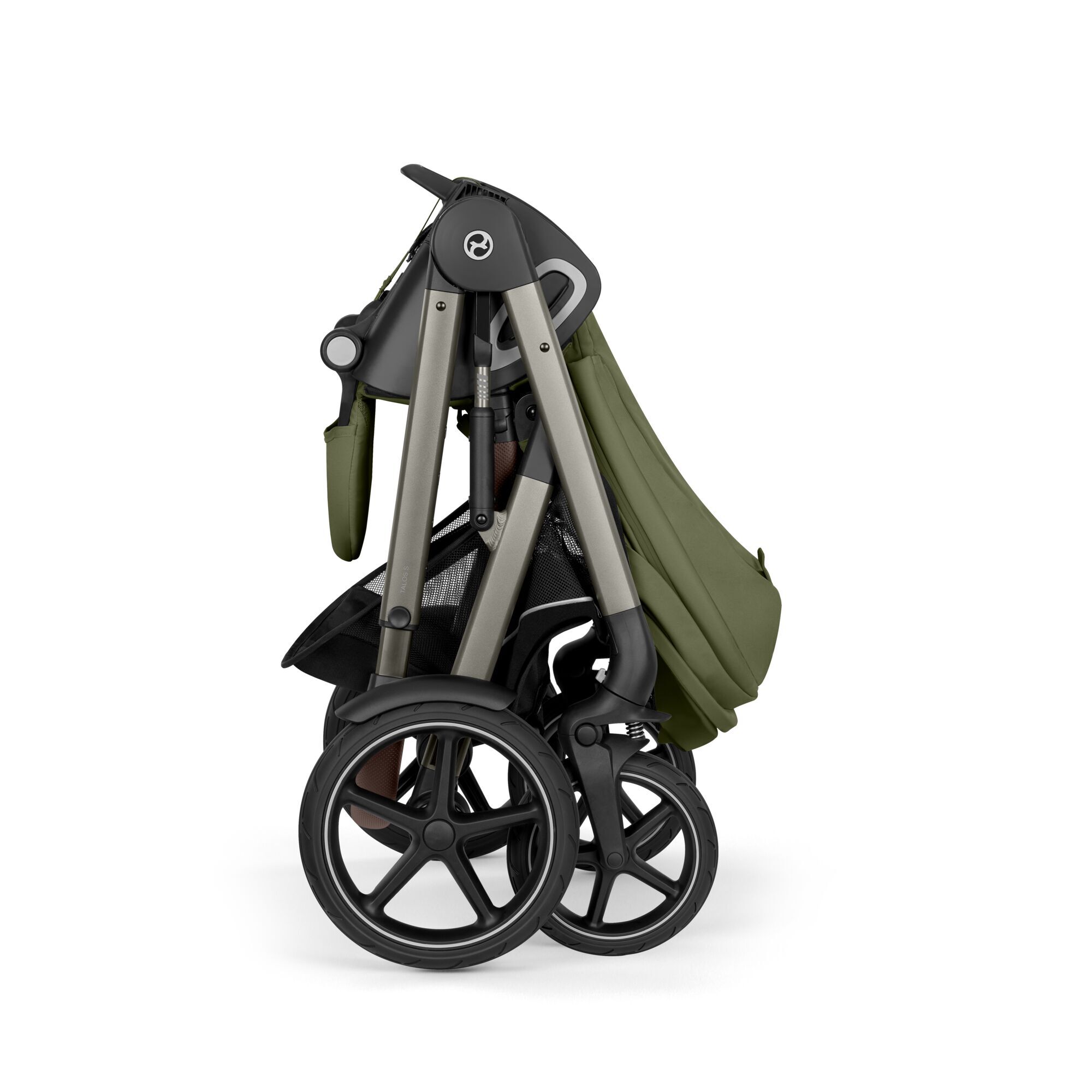 Cybex® Otroški voziček Talos S LUX (0-22 kg) Moss Green (Taupe Frame) Cybex