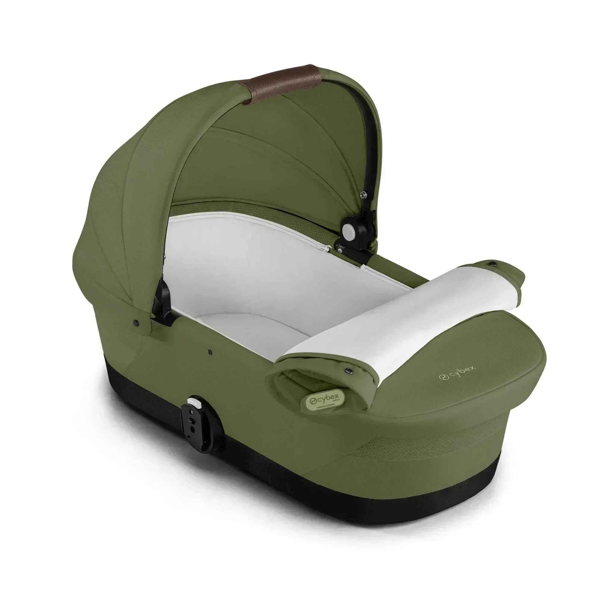 cybex gazelle s compatible car seat Cybex® Gazelle S 3-in-1 Stroller + Aton B2 i-Size Car Seat Moss Green – Evitas