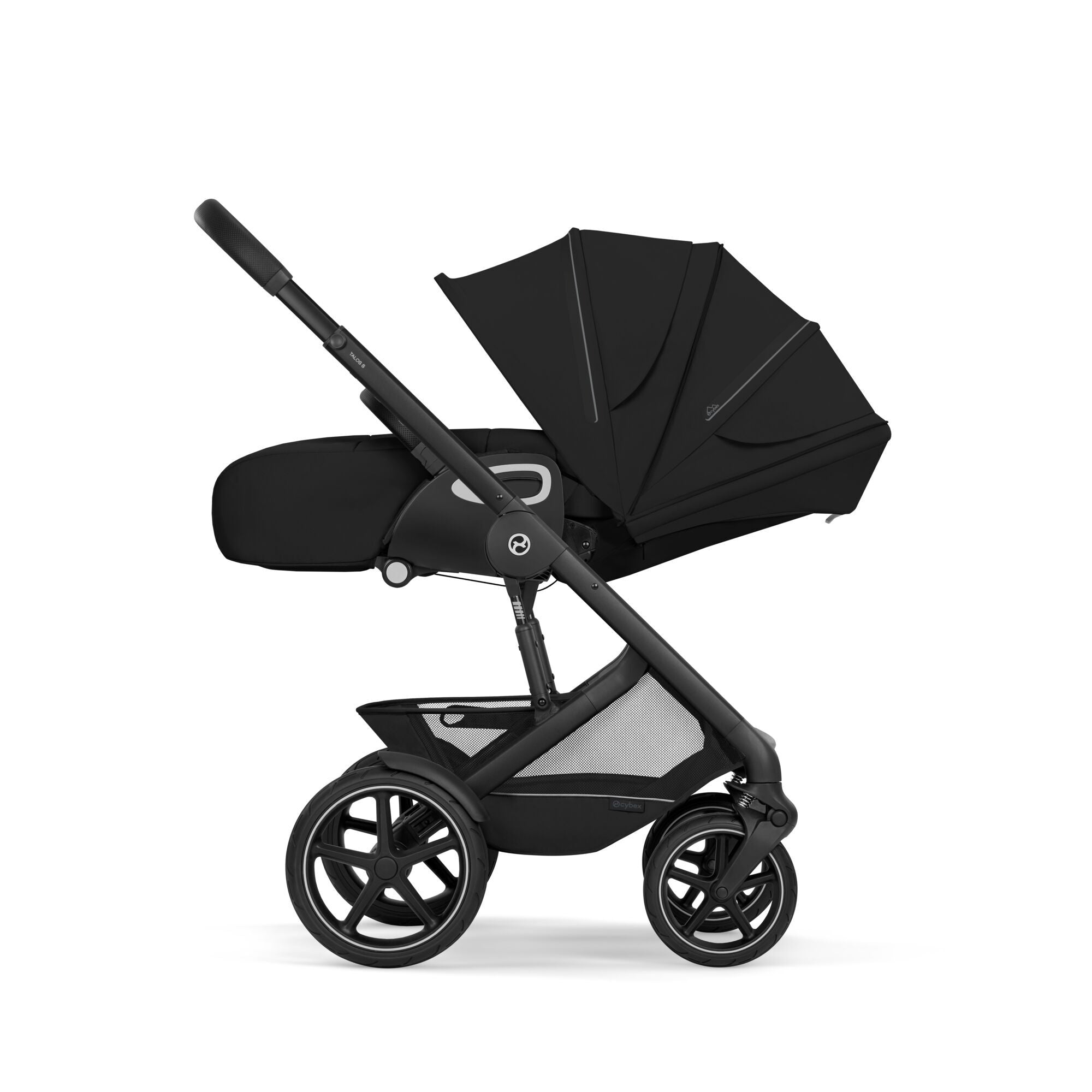Cybex® Talos™ S Lux Stroller Moon Black (Black Frame)