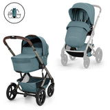 Cybex® Talos™ S Lux Stroller Stormy Blue (ToupeFrame)
