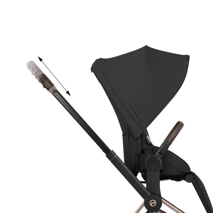 Cybex Platinum® Otroški voziček z zložljivo košaro 2v1 e-Priam™ Cybex Platinum