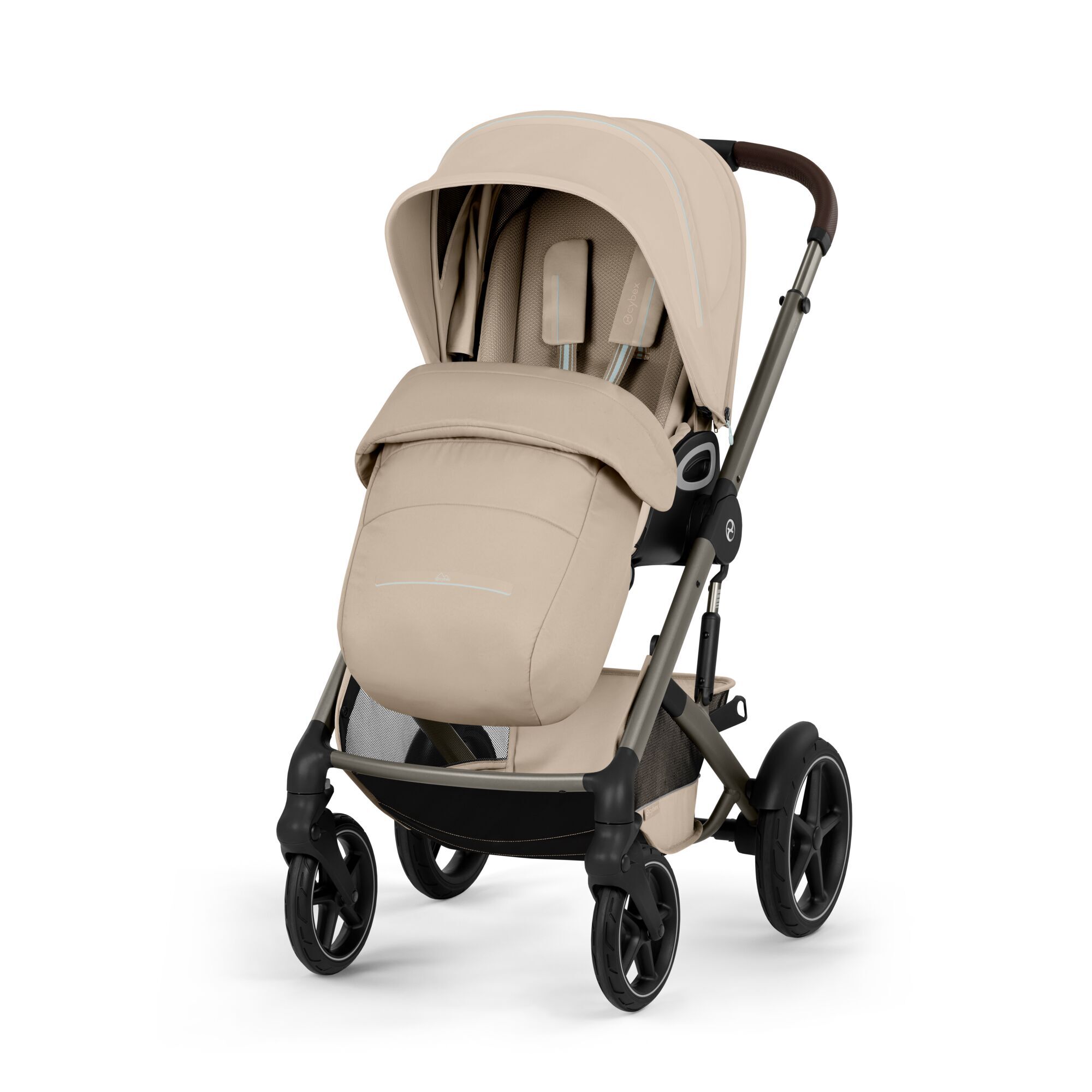 Cybex® Talos™ S Lux Stroller Almond Beige (Taupe Frame)