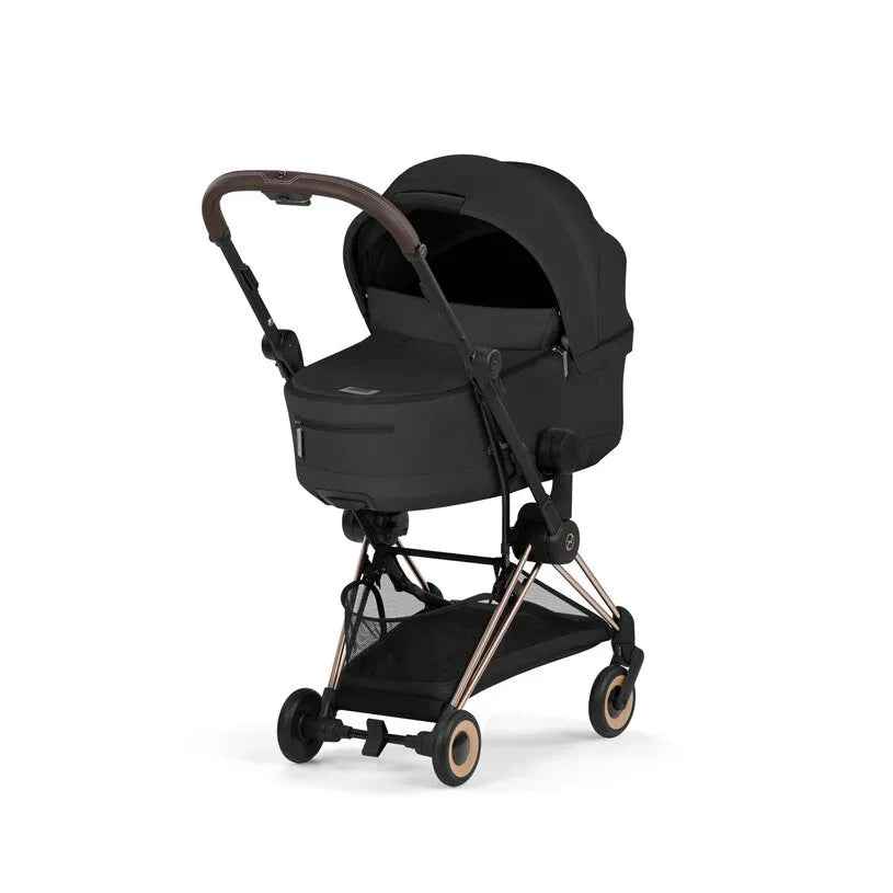 Cybex Platinum® Coya™ Comfort Stroller Sepia Black | Rosegold – Evitas