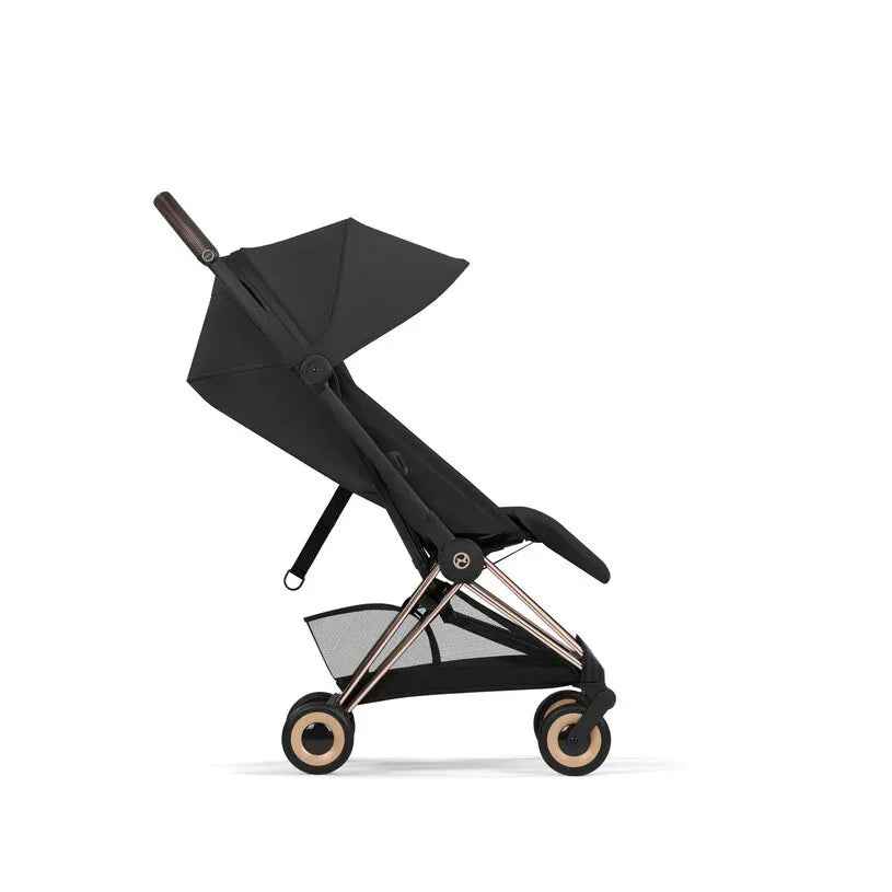 cybex mios chrome black Cybex Platinum® Coya™ Comfort Stroller Sepia Black