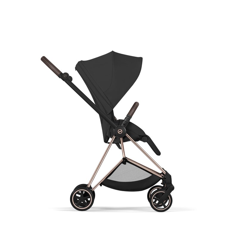Cybex Platinum® Otroški voziček s zložljivo košaro 2v1 Mios™ Comfort Sepia Black | Rosegold Cybex Platinum