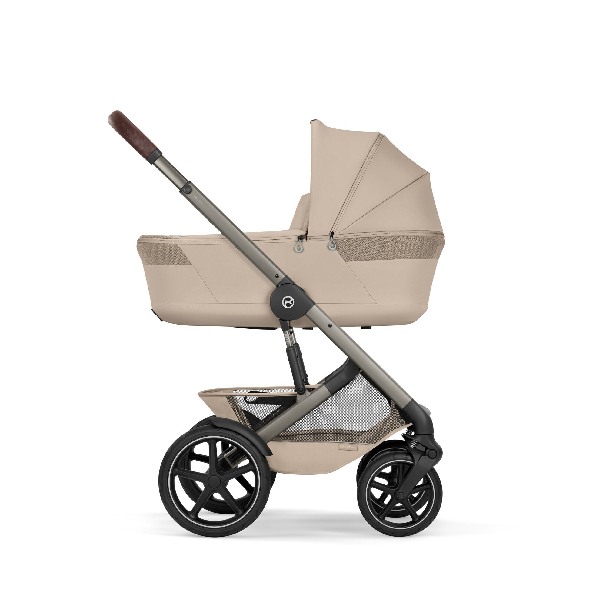 Cybex® Talos™ S Lux Stroller Almond Beige (Taupe Frame)