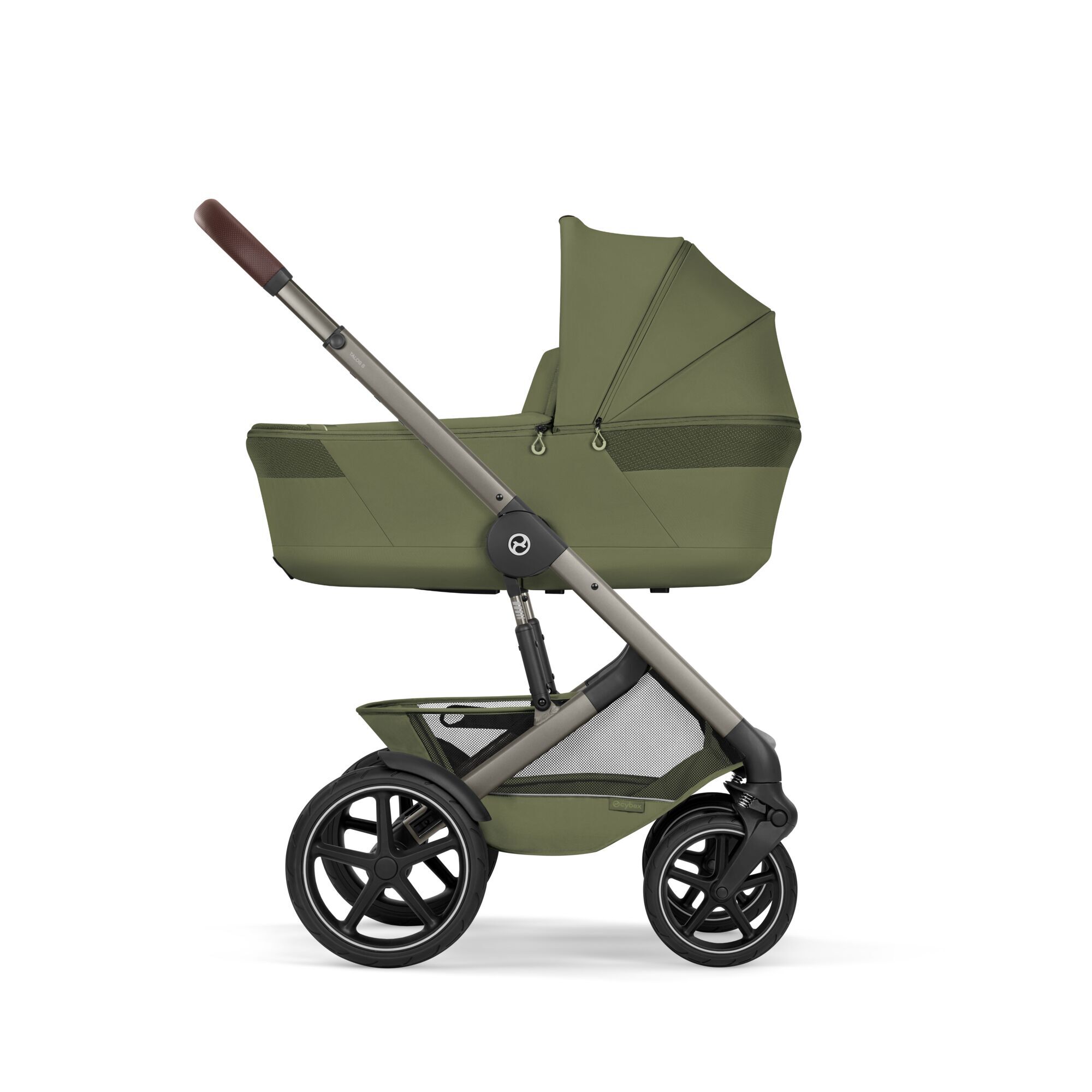 Cybex® Talos™ S Lux Stroller Moss Green (Taupe Frame)