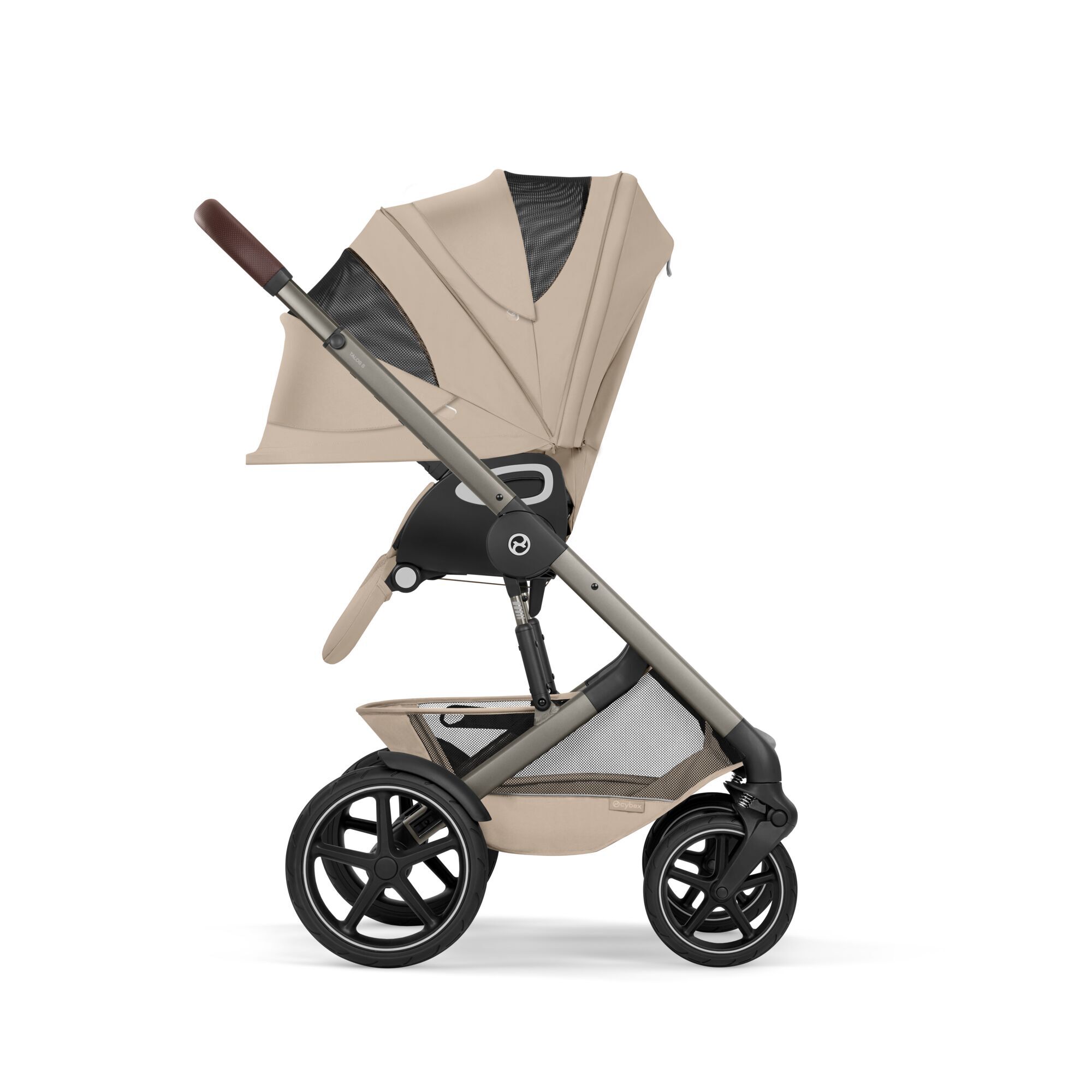 Cybex® Stroller Talos™ S Lux Almond Beige (Taupe Frame)