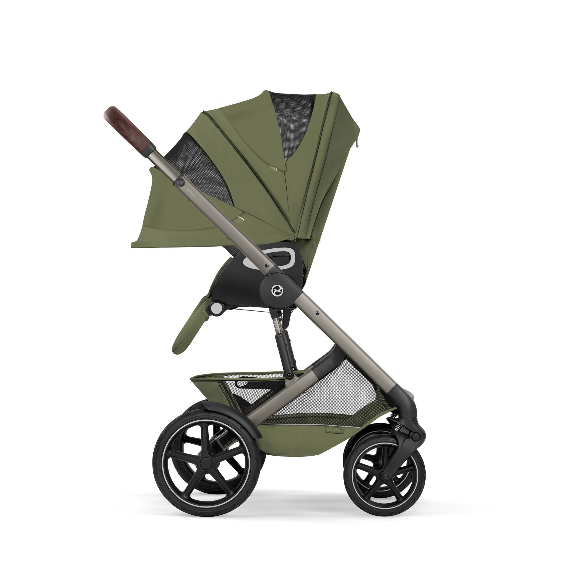Cybex® Stroller Talos™ S Lux Moss Green (Taupe Frame)