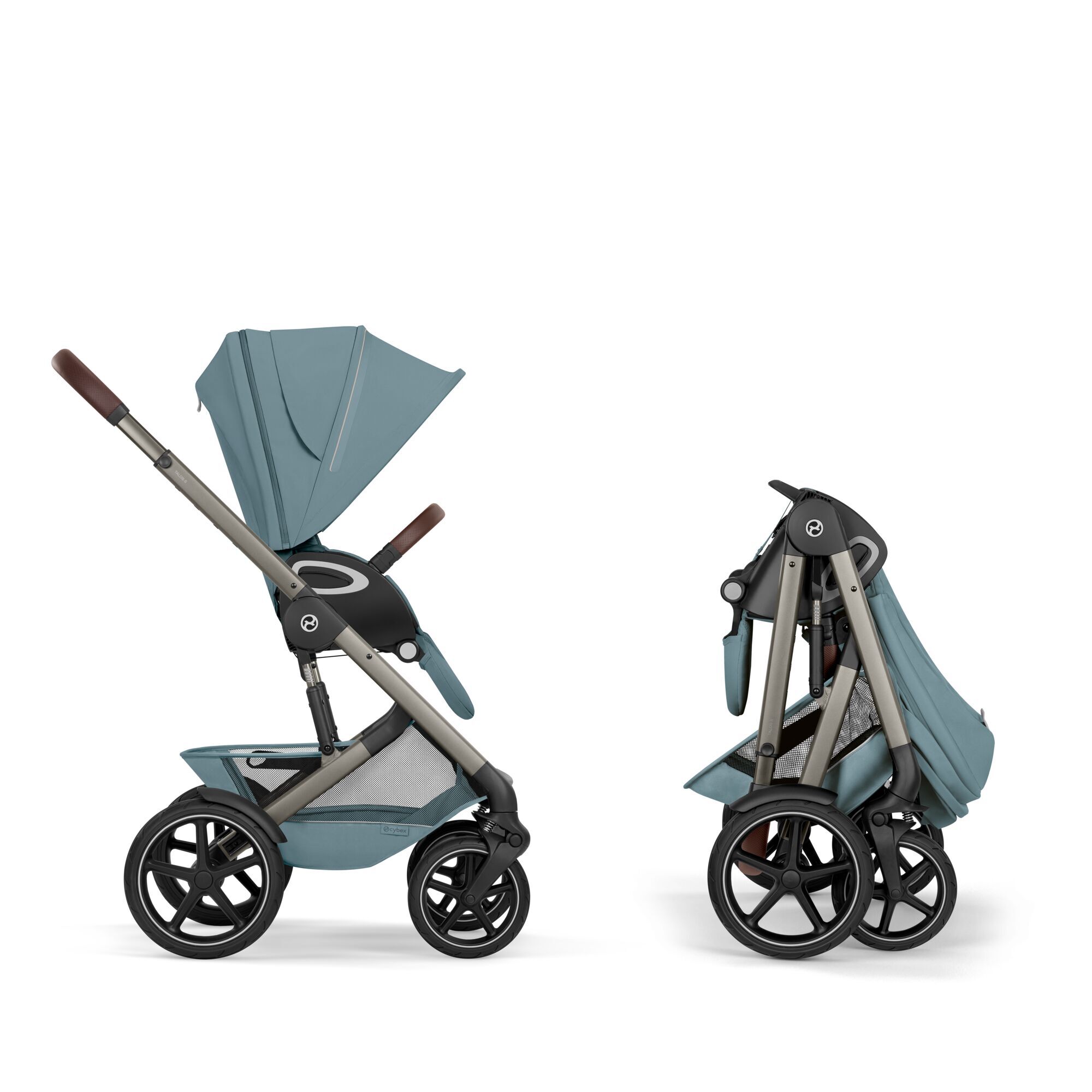 Cybex® Talos™ S Lux Stroller Stormy Blue (ToupeFrame)