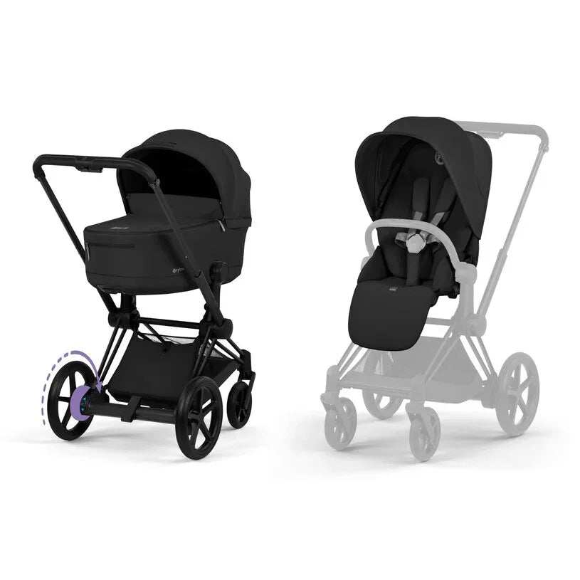 Cybex Platinum® e-Priam™ 2-in-1 Stroller with Foldable Carry Cot Comfo –  Evitas