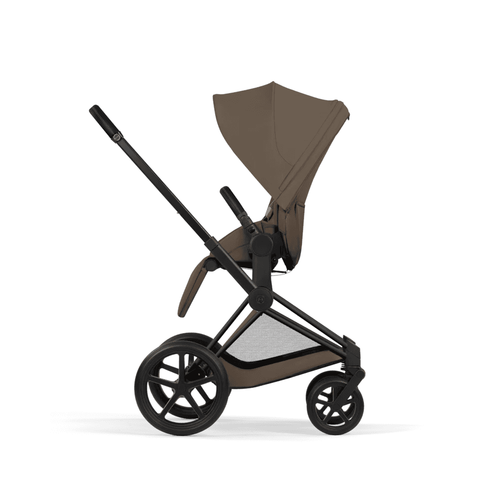 Cybex Platinum® Otroški voziček s zložljivo košaro 2v1 Priam™ Comfort Coconut Brown | Matt Black Cybex Platinum