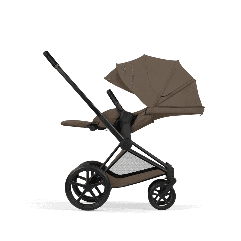 Cybex Platinum® Otroški voziček s zložljivo košaro 2v1 Priam™ Comfort Coconut Brown | Matt Black Cybex Platinum