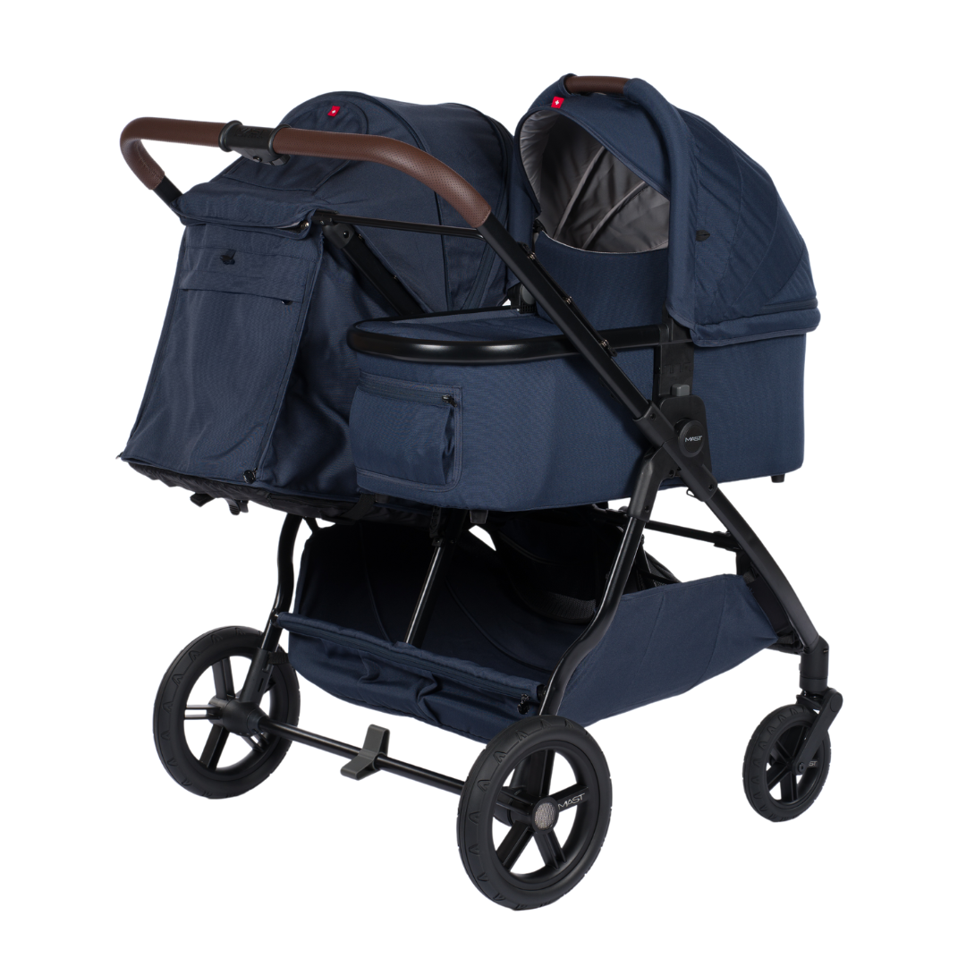 MAST® Otroški voziček TWIN X Blueberry Mast
