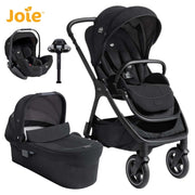 Joie® Otroški voziček 4v1 Finiti™ + i-Level™ Pro Signature Eclipse + IsoFix baza Encore