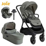 Joie® 4-in-1 Baby Stroller Finiti™ + i-Level™ Pro Signature Evergreen + IsoFix Base Encore