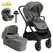 Joie® Otroški voziček 4v1 Finiti™ + i-Level™ Pro Signature Evergreen + IsoFix baza Encore