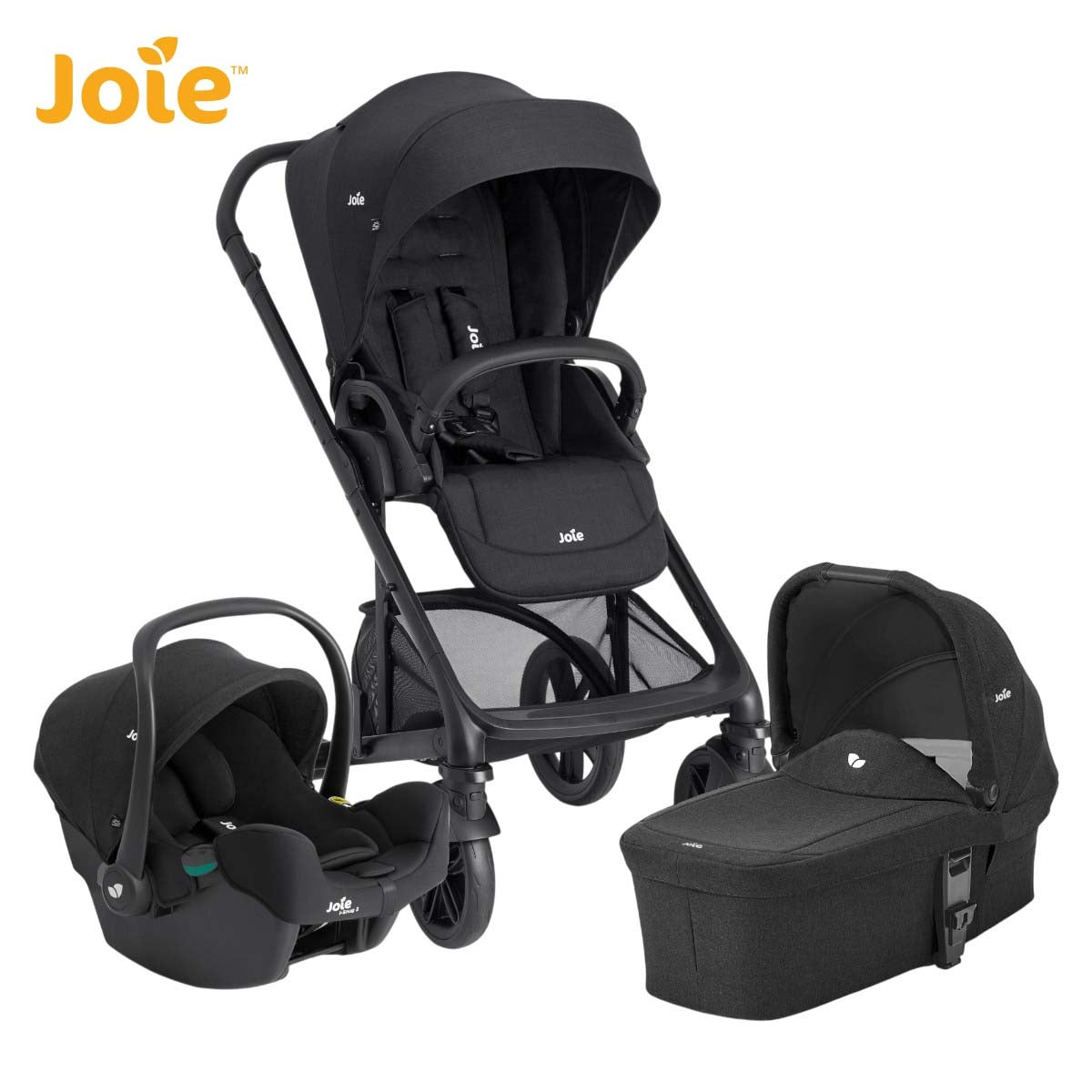 Joie® Stroller Chrome™ 2 Trio Raven