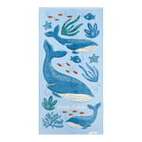 Little Dutch® Ręcznik plażowy Ocean World Blue