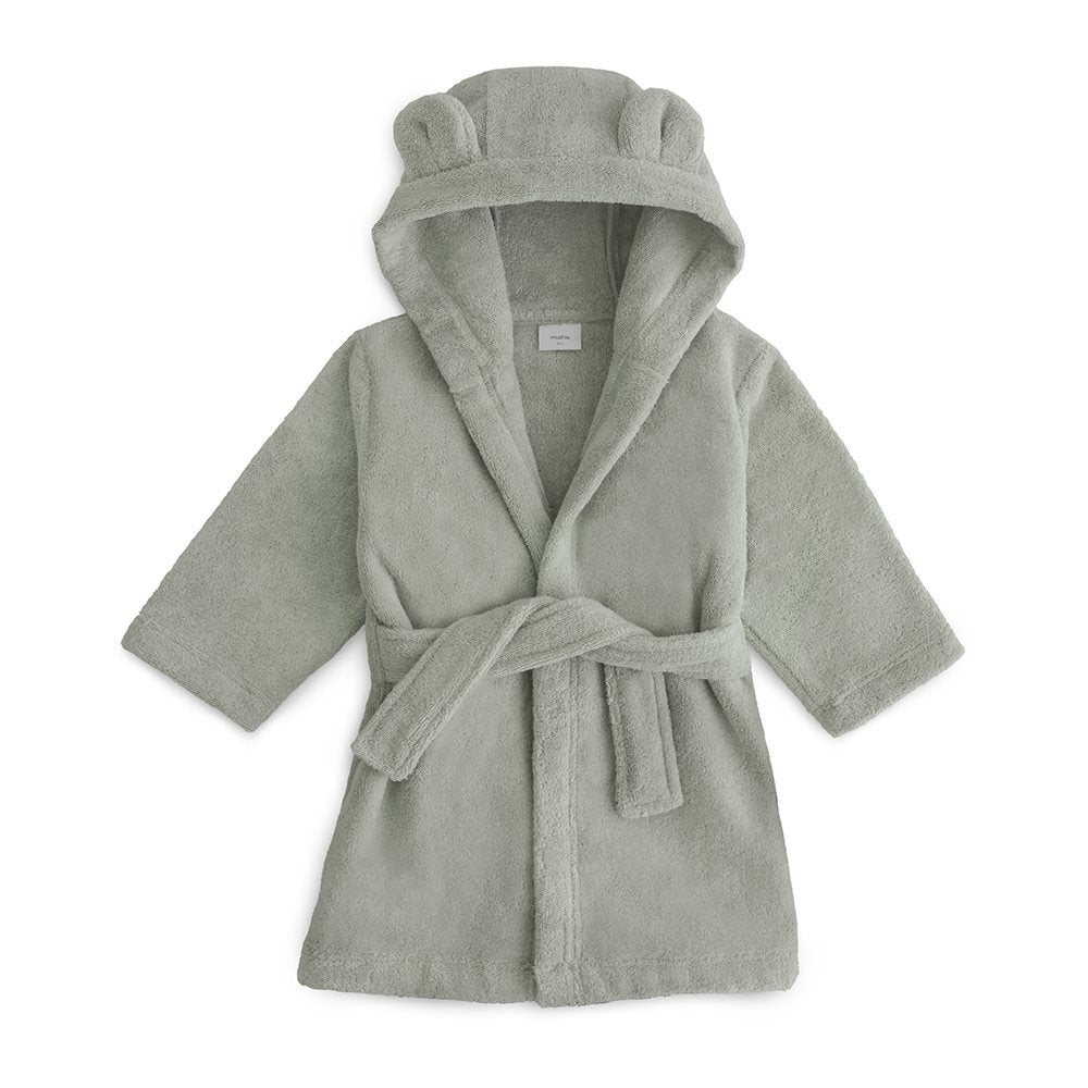 Mushie® Bear Robe Moss
