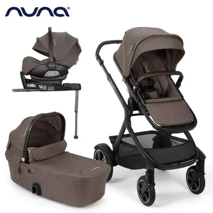 Nuna® Stroller 4-in-1 Demi™ Next with skateboard + Arra™ Flex Chestnut – Evitas