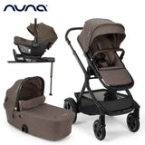 Nuna® Stroller 4-in-1 Demi™ Next with ride-on board + Pipa™ Next Chestnut + Isofix base Next