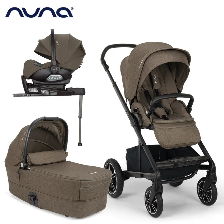 Nuna® Otroški voziček 4v1 Mixx™ Next + Arra™ Flex Pistachio + Isofix baza Next Nuna