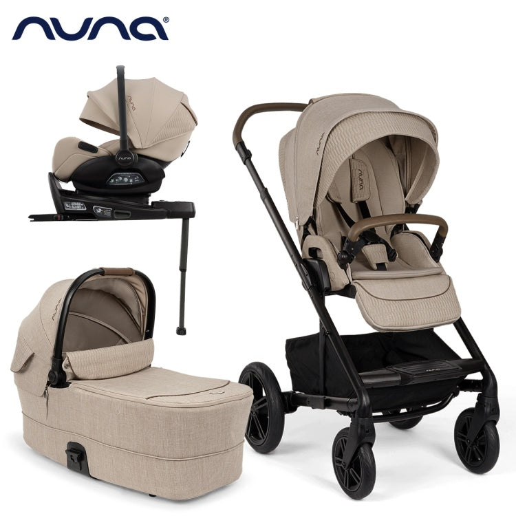 Nuna® Otroški voziček 4v1 Mixx™ Next + Arra™ Flex Cosmopolitan Collection + Isofix baza Next Nuna