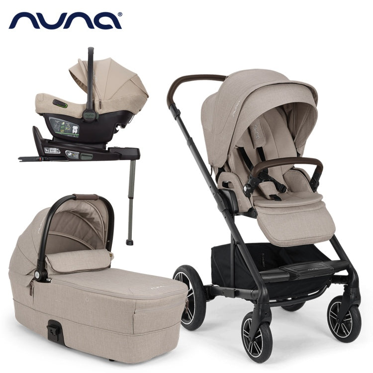 Nuna® Otroški voziček 4v1 Mixx™ Next + Pipa™ Next Chateau + Isofix baza Next Nuna