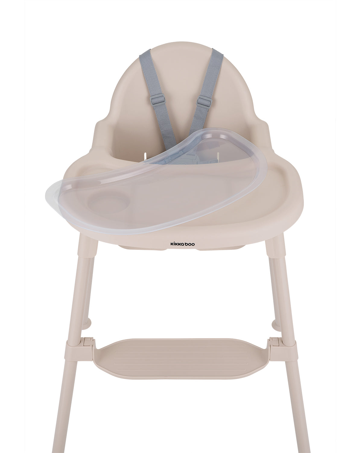 KikkaBoo® Otroški stolček za hranjenje 2v1 Oaty Beige – slika 7