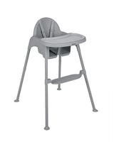KikkaBoo® Chaise haute 2 en 1 Oaty Grey