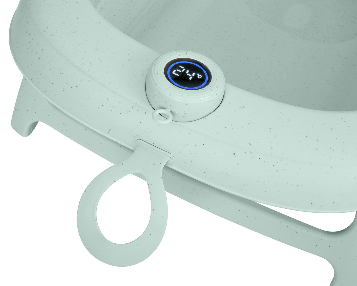 KikkaBoo® Baignoire pliable avec support Pepper Sage