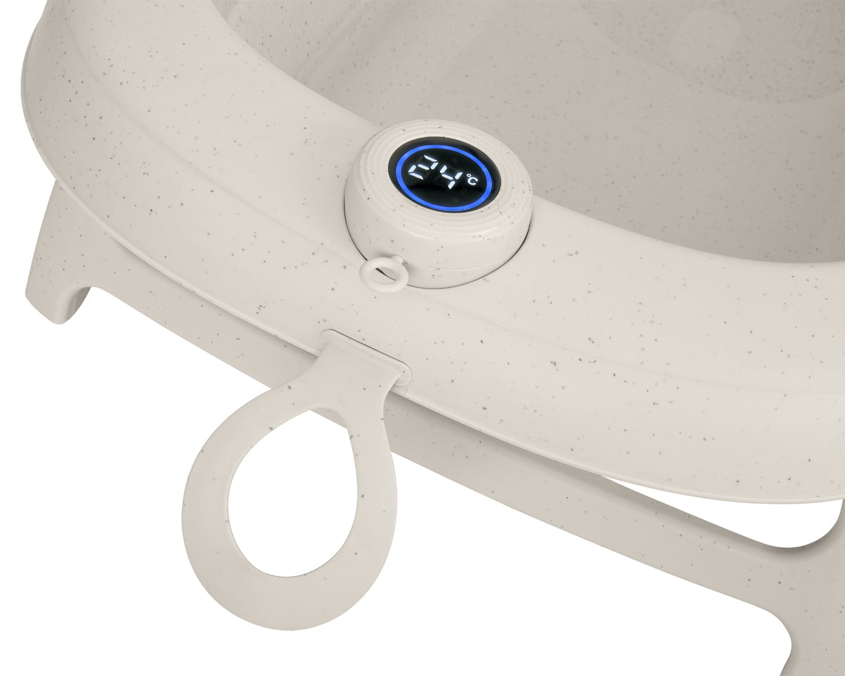 KikkaBoo® Baignoire pliable avec support Pepper Sand