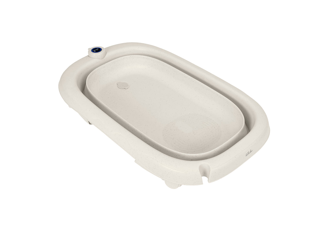 KikkaBoo® Baignoire pliable avec support Pepper Sand