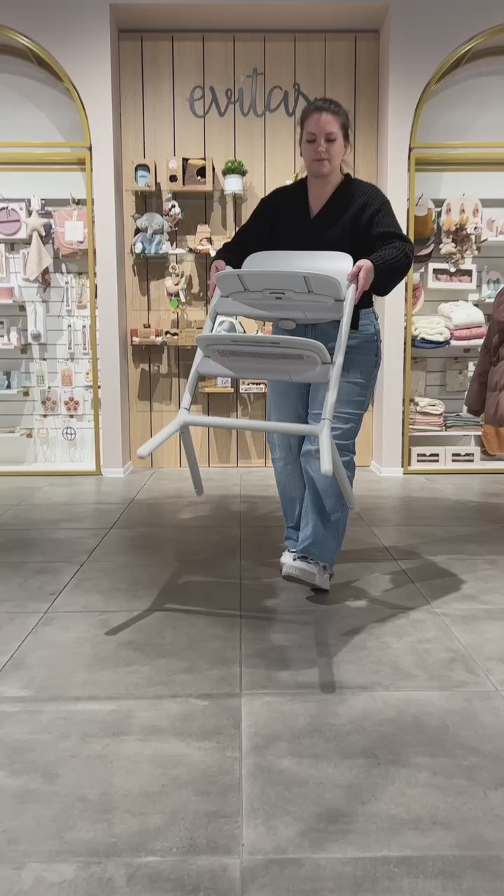 Učitaj video: Cybex® Otroški stolček za hranjenje Lemo 3v1 Stone Blue