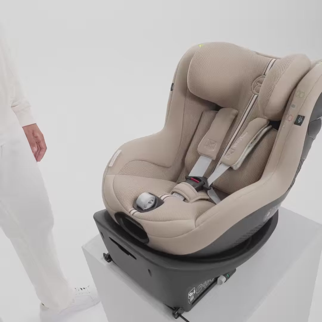Cybex® Car Seat Sirona Gi i-Size (9-18 kg) Comfort Fog Grey – Evitas