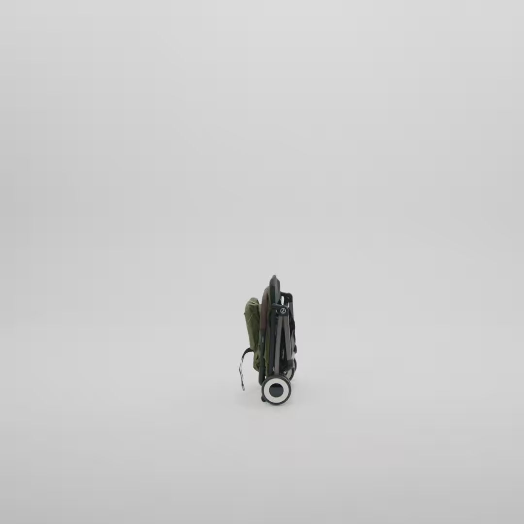 Charger la vidéo : Cybex® Poussette Orfeo (0-22kg) Chocolate Brown (Taupe Frame)