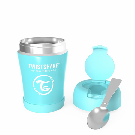 Twistshake® Stainless Steel Food Container Blue