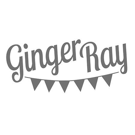 Ginger Ray® Gold Happy Birthday foil balloon bunting Pick and Mix