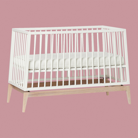 Leander® Luna™ Baby Bed wo. mattress 120x60 cm White/Oak